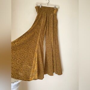 Paisley printed pants